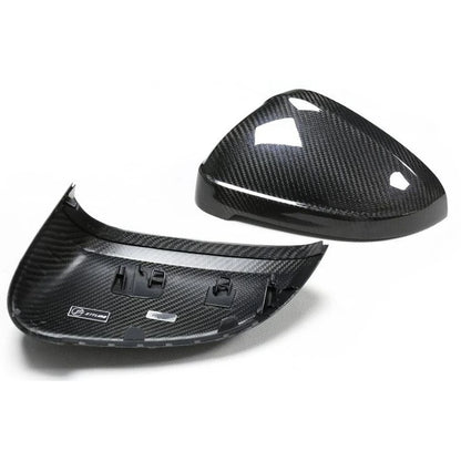 2018-2019 For Audi A5/S5/RS5 Carbon Fiber Mirror Caps | B9 Replacement Parts | Direct Fit