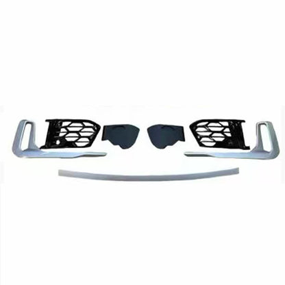 A6 C8 gloss black fog frames 2025