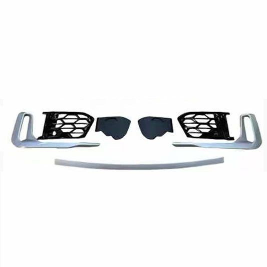 A6 C8 gloss black fog frames 2025