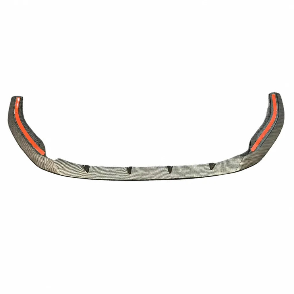 Audi A4 B9.5 ABT Style Front Bumper Canard Kit Installed - Side Blade