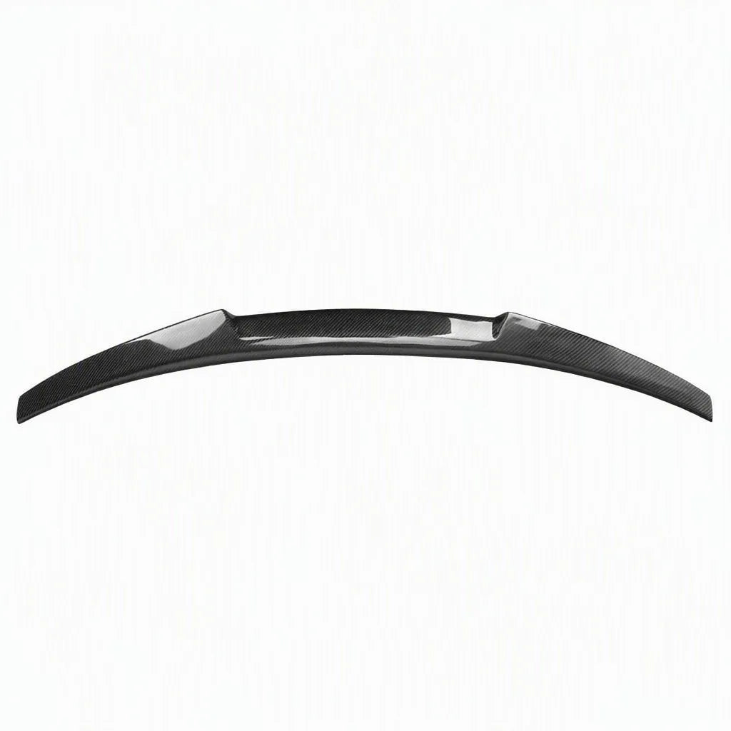 2013-2017 Audi A5 B8.5 V Style Carbon Fiber Trunk Spoiler White Background – EliteGermanParts
