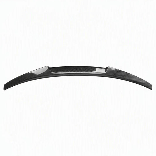 2013-2017 Audi A5 B8.5 V Style Carbon Fiber Trunk Spoiler White Background – EliteGermanParts