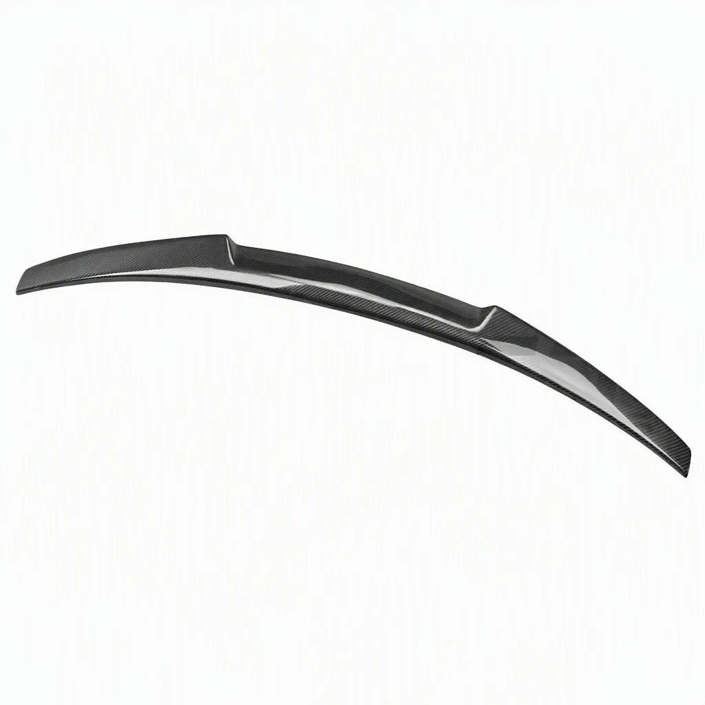 Audi A5 B8.5 Sportback V Style Carbon Fiber Trunk Spoiler Installed
