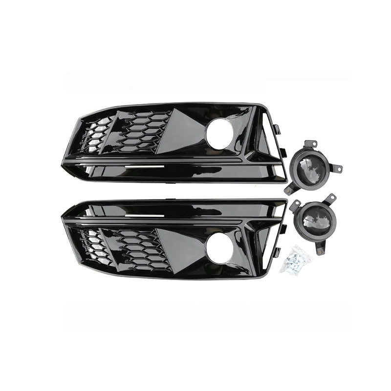 ACC fog light grilles for Audi S4 B9 S-Line 