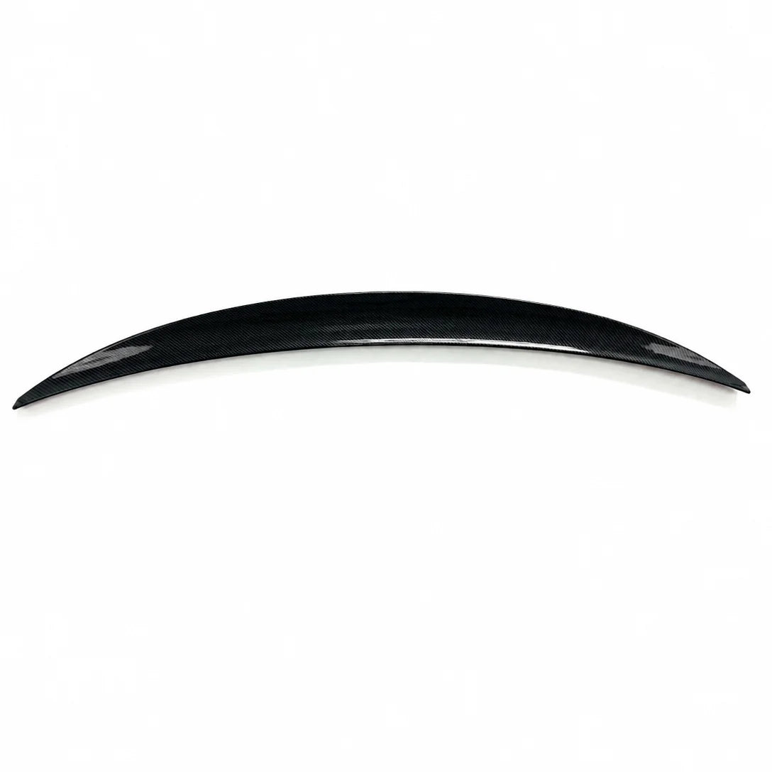 2017-2025 Audi A4 K Style Arc Trunk Spoiler Close Up - Curve Detail
