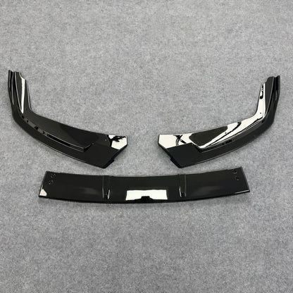 Audi S7 C8 Max Style Front Lip Splitter Installed - Angle View