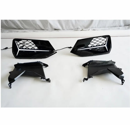 2019-2025 Audi A7 S7 C8 Front Grille Kit Components - Product Detail