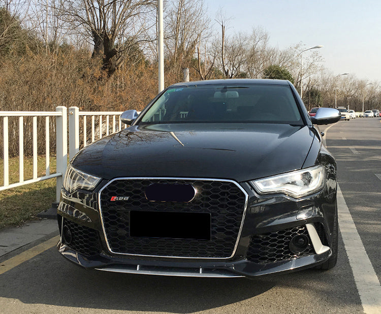 Affordable RS6 style front bumper upgrade