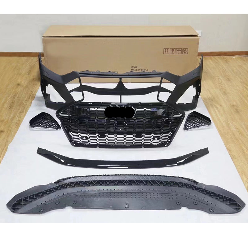 Aggressive RS7 style front bumper for Audi C8 A7