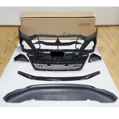Aggressive RS7 style front bumper for Audi C8 A7