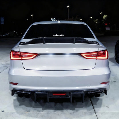 Audi 8V carbon rear diffuser