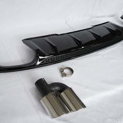 Audi A4 B9 rear diffuser conversion kit with tailpipe