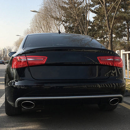 Audi A6 C7 diffuser with GT tailpipe