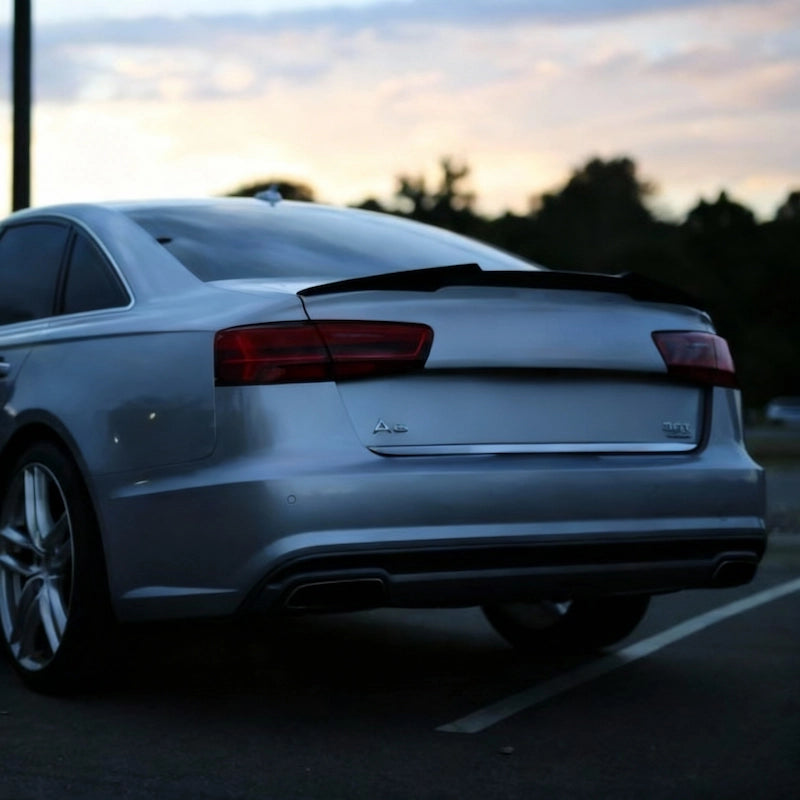 Audi A6 carbon fiber spoiler C7