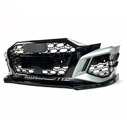 Audi S3 8Y front bumper with optional lip