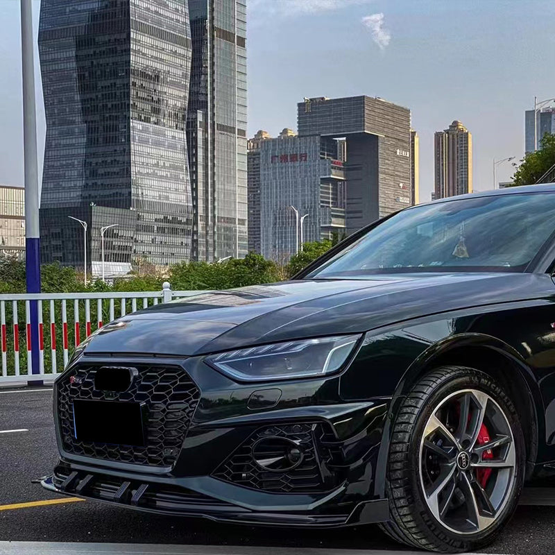 Audi S4 B9.5 RS4 look bumper with front lip 2023-2024