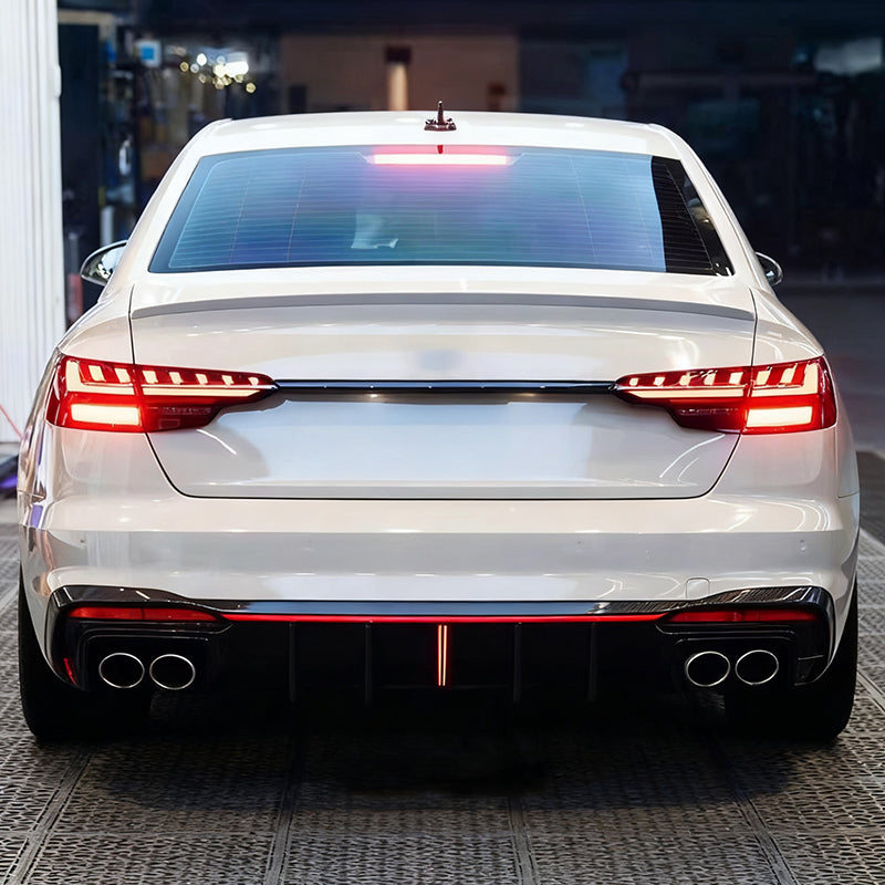 Audi S4 B9.5 quad exhaust diffuser