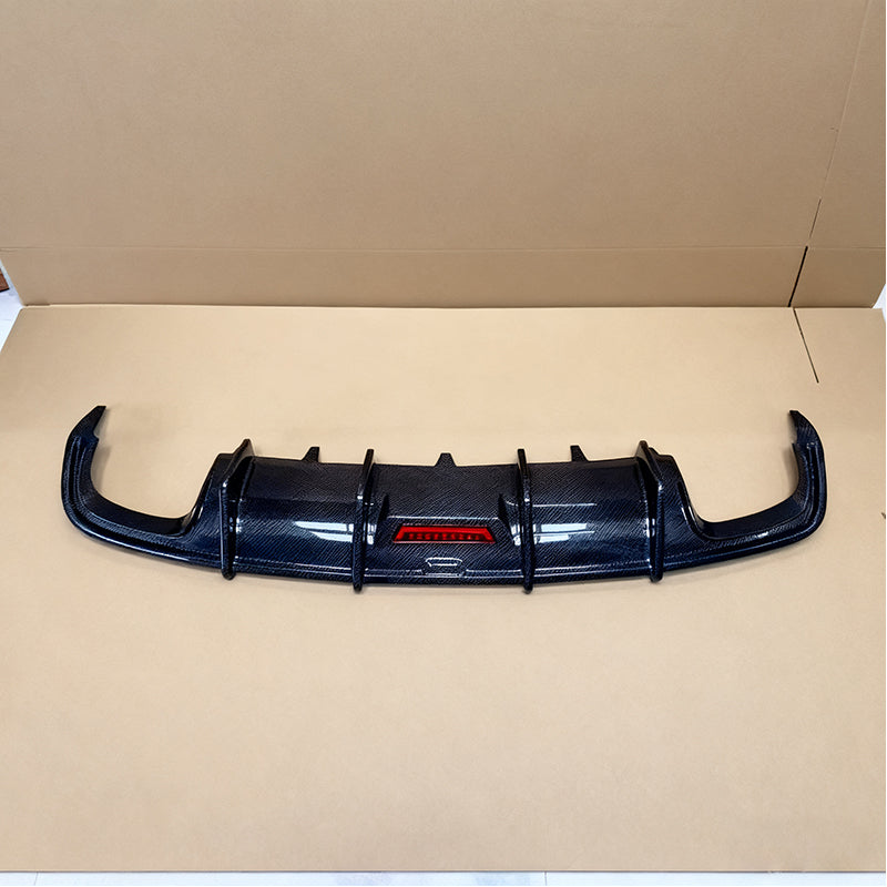 Audi S6 C7.5 RS6 style tailpipe direct replacement