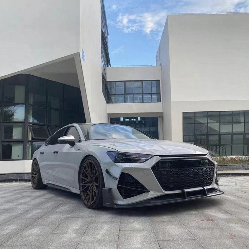 Audi S7 C8 RS7 look front bumper 2022-2025
