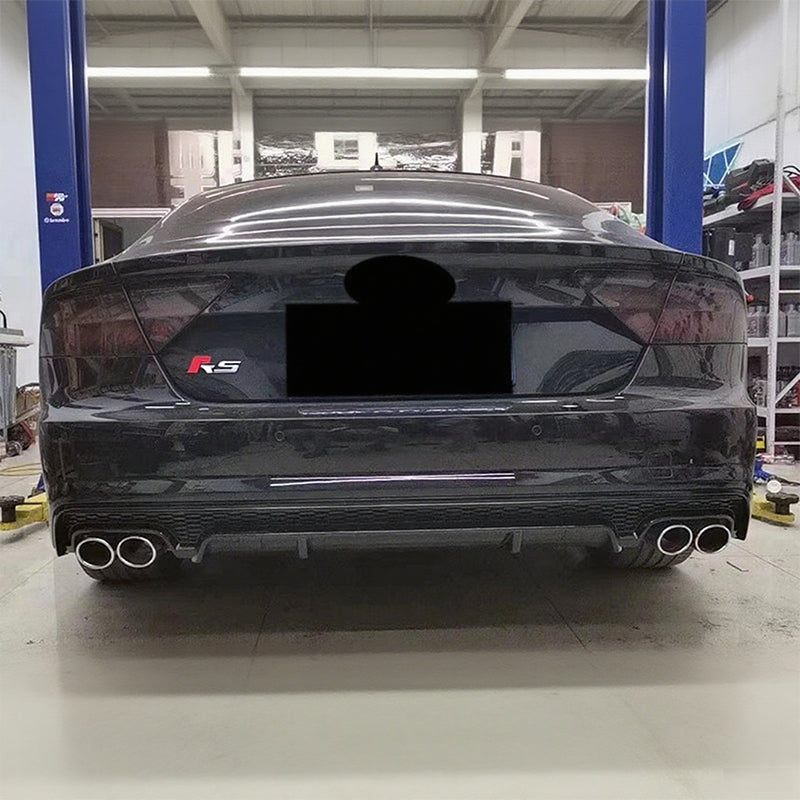  Audi rear diffuser with tips