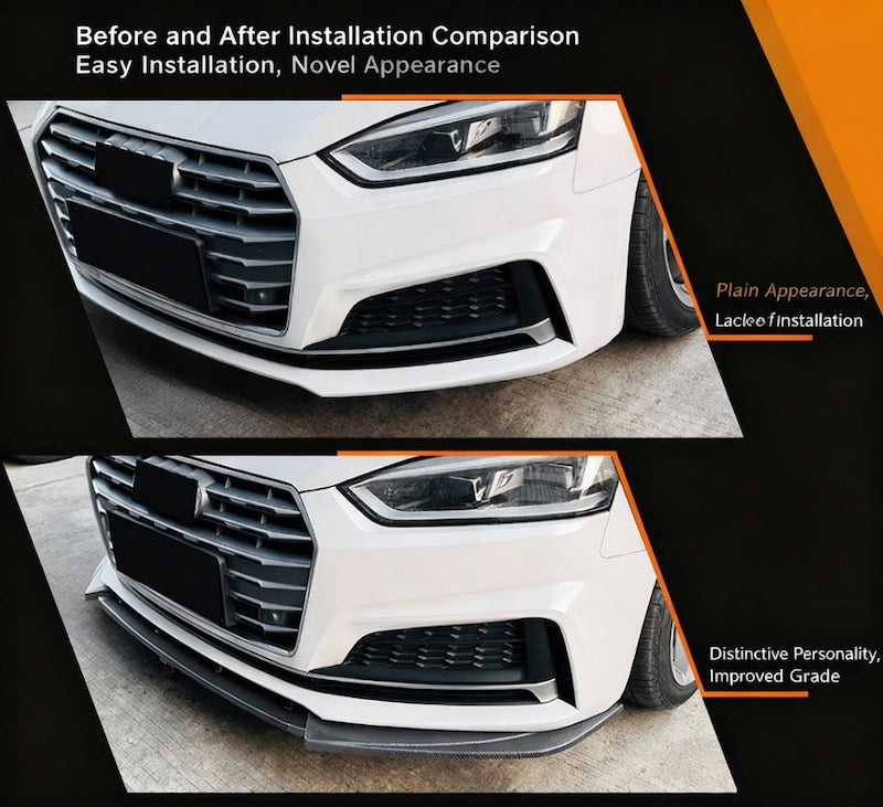 B9 S-Line bumper extension easy install