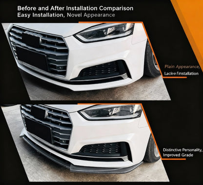 B9 S-Line bumper extension easy install