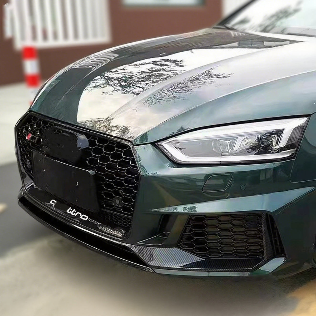 B9 grille no bumper removal