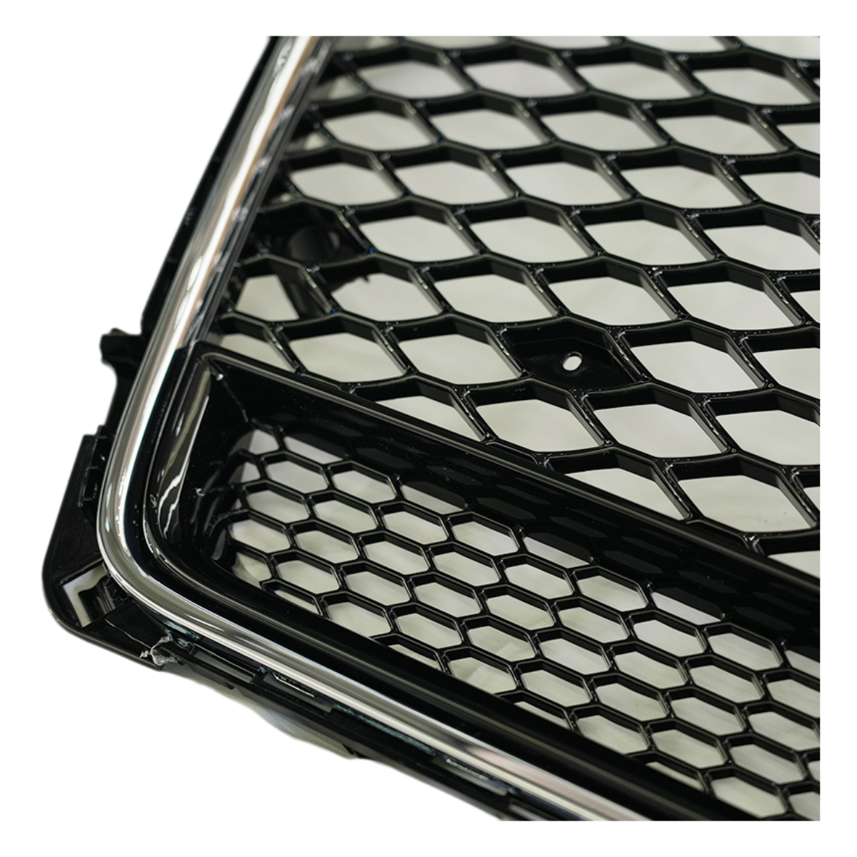 Black frame vs no frame grille upgrade for Audi S4 B8 