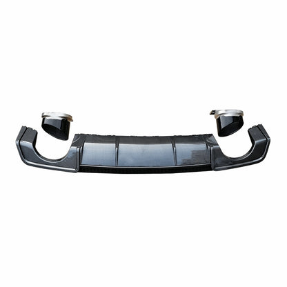 Carbon Fiber Style Diffuser for Audi A3 S-Line