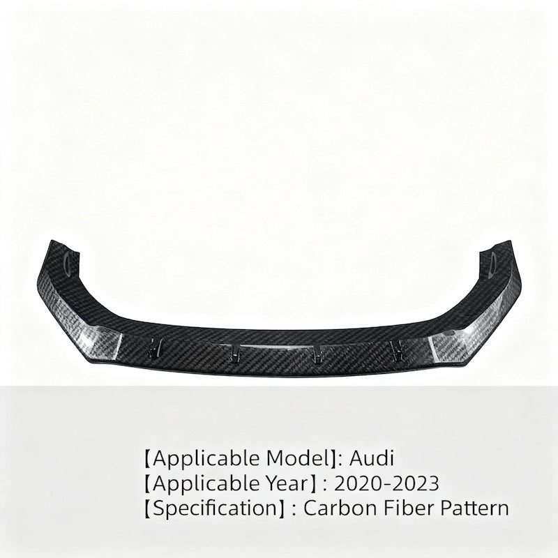 Carbon fiber style front splitter Q7 4M