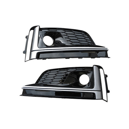 Direct-fit fog light grilles hole for Audi A5 B9 2017-2019 US warehouse