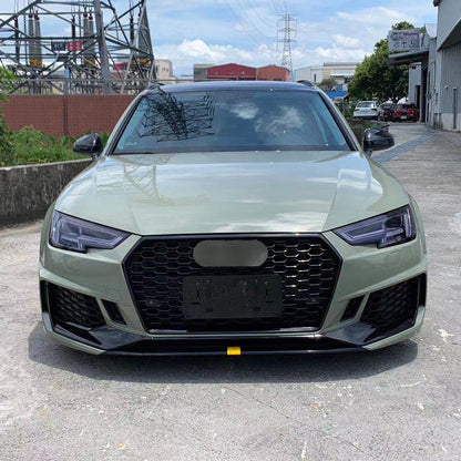 Direct Fit Installation - 2018 Audi S4 Front Bumper Kit