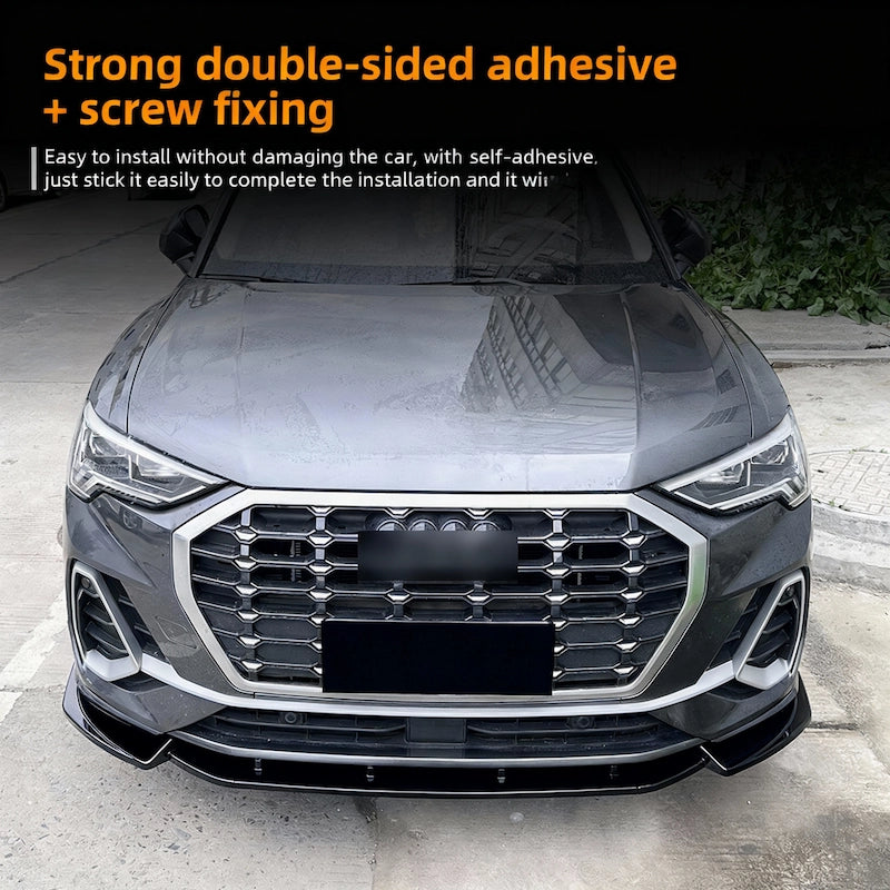 Direct fit bumper extension Q3 S-Line