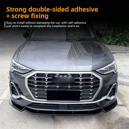 Direct fit bumper extension Q3 S-Line