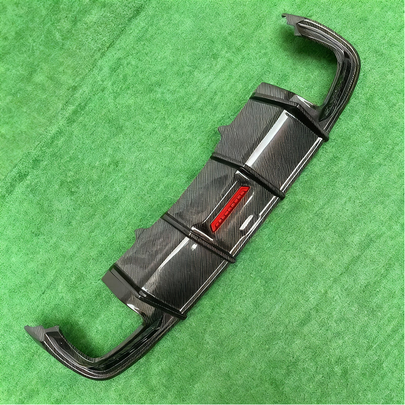 Direct fit carbon diffuser Audi S4