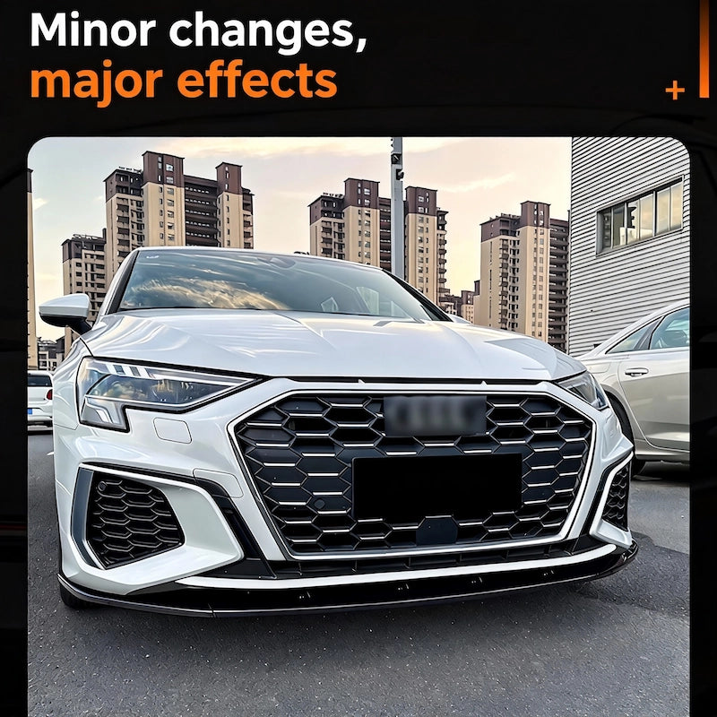 Direct fit front lip for Audi A3 8Y