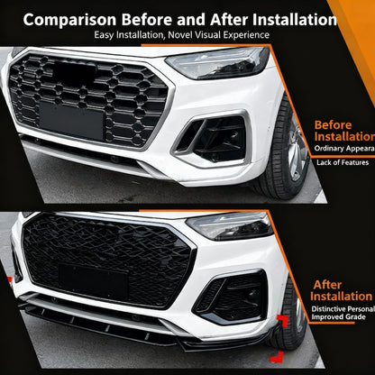 Direct fit front lip for facelift Q5 S-Line