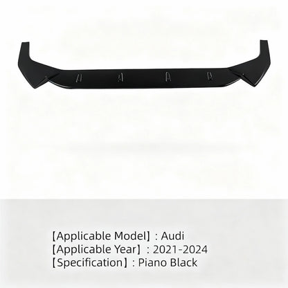 Direct fit gloss black spoiler Audi S-Line