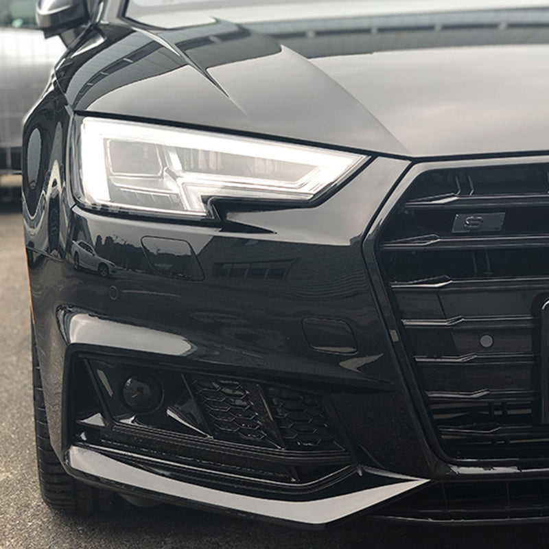 Fast 3-7 day shipping fog light grilles with ACC probe for 2017-2019 Audi A4L/S4 B9 S-Line