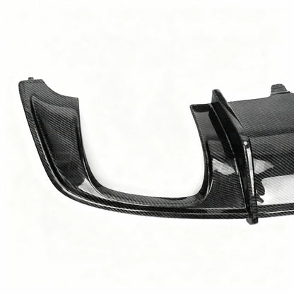 For Audi B9 carbon rear diffuser