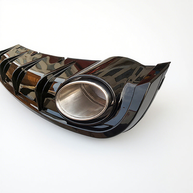 GT tailpipe diffuser for Audi A6 C7
