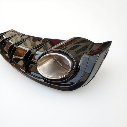 GT tailpipe diffuser for Audi A6 C7