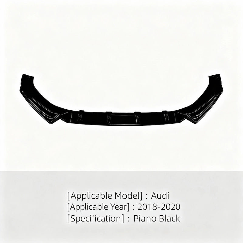 Gloss black bumper lip Audi Q5