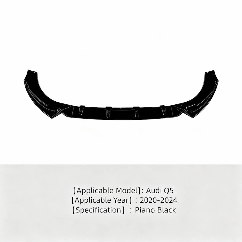 Gloss black bumper lip Audi Q5 2022