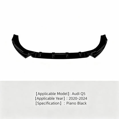 Gloss black bumper lip Audi Q5 2022