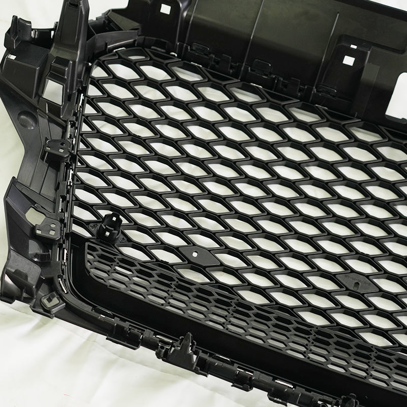 Gloss black honeycomb grille replacement Audi A3/S3 8V
