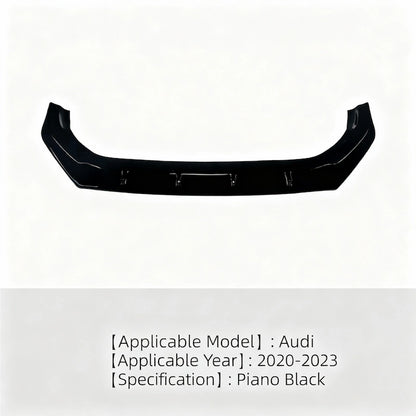 Gloss black lip spoiler Audi Q7 S-Line