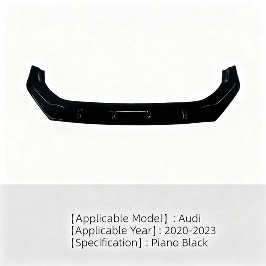 Gloss black lip spoiler Audi Q7 S-Line