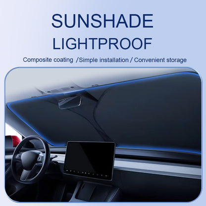 Heat reduction sunshade