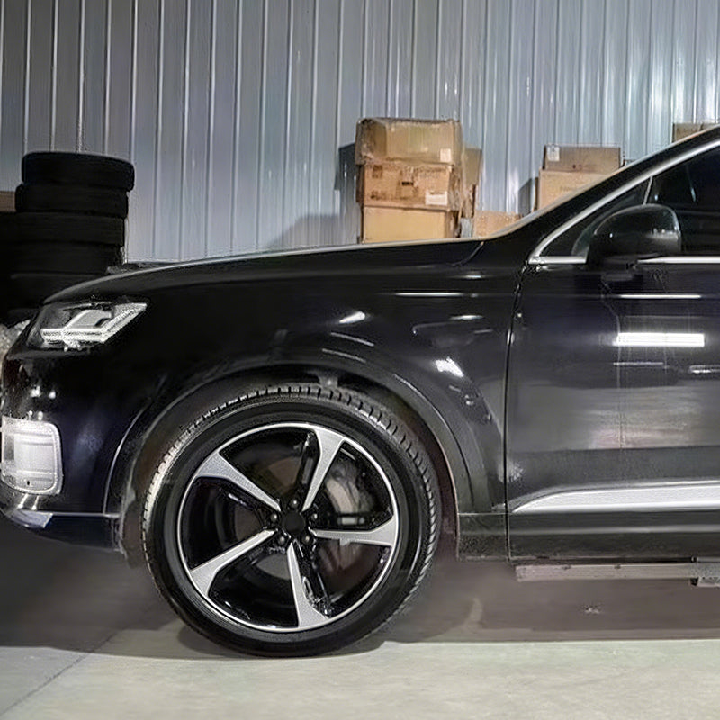 High-strength alloy wheels